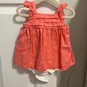 Janie & Jack baby girl outfit - size 0-3 months